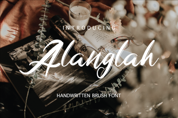 Alanglah: A Brushed Handwritten Font for Authentic Branding