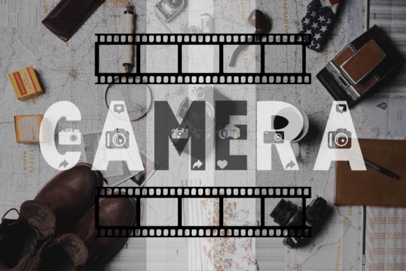 Camera: A Creative Display Font for Modern Branding