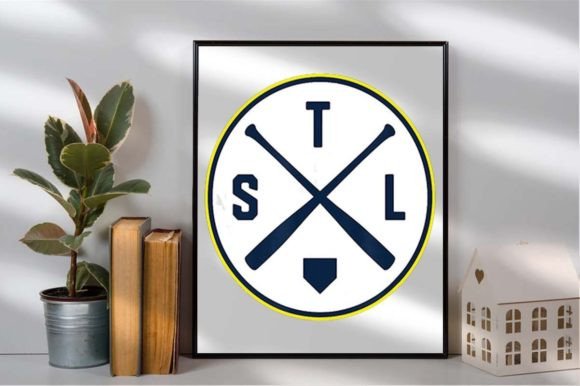 Classic St. Louis Baseball Bat STL Patch: Design Guide