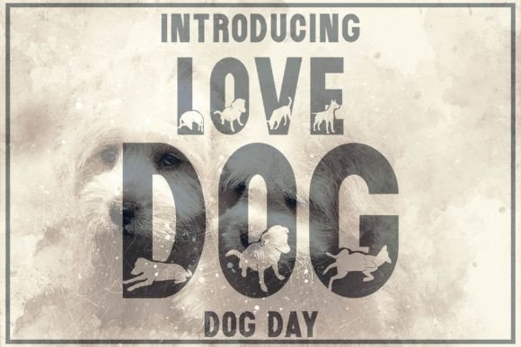 Love Dog: A Playful Typeface for Joyful Designs