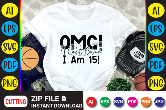 Omg! I Can’t Believe I Am 15! A Font That Captures Milestone Magic