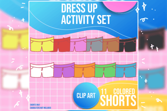 Practical Shorts Clip Art Set for Educators and Creators