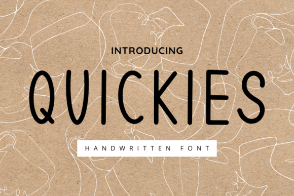Quickies: A Friendly Handwritten Font for Every Creative Need