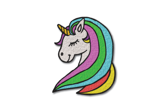 Unicorn Rainbow Head: A Guide to Magical Embroidery