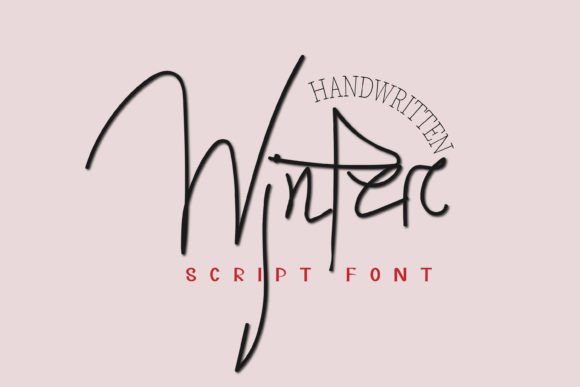Winter: The Quirky Script Font for Creative Projects