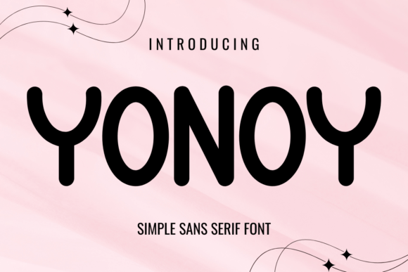 Yonoy: The Retro Sans Serif Font for Modern Minimalist Design
